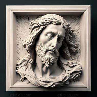 3D model st jesus (STL)